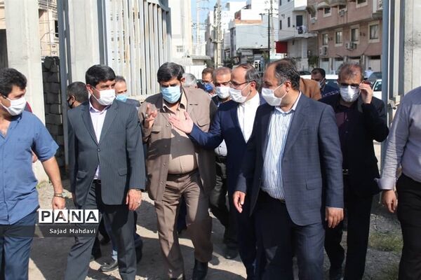بازدید رییس سازمان نوسازی مدارس کشور از پروژه‌های نیمه‌تمام مازندران