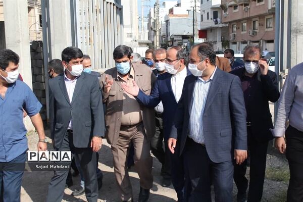 بازدید رییس سازمان نوسازی مدارس کشور از پروژه‌های نیمه‌تمام مازندران