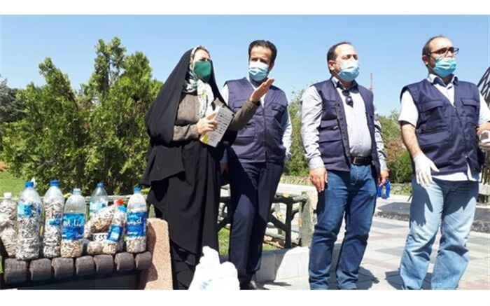 پاکسازی خیابان ولی عصر از فیلتر سیگار