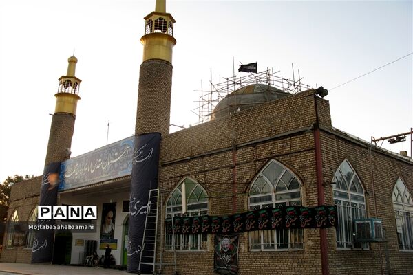 بازسازی گنبد امامزاده سید محمد(ع) در کاشمر