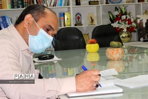نشست هماهنگی اجرای طرح هیات اندیشه‌ورز نماز مدارس استان بوشهر