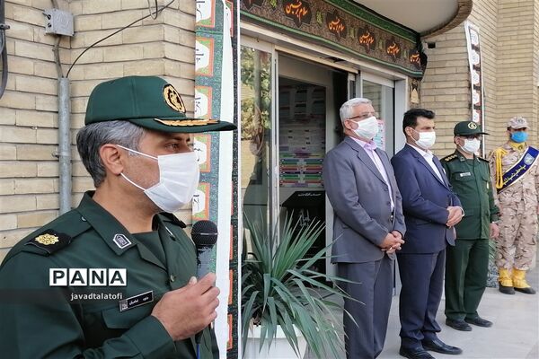 صبحگاه مشترک حوزه بسیج دانش‌آموزی و فرهنگیان ناحیه دو شهر ری