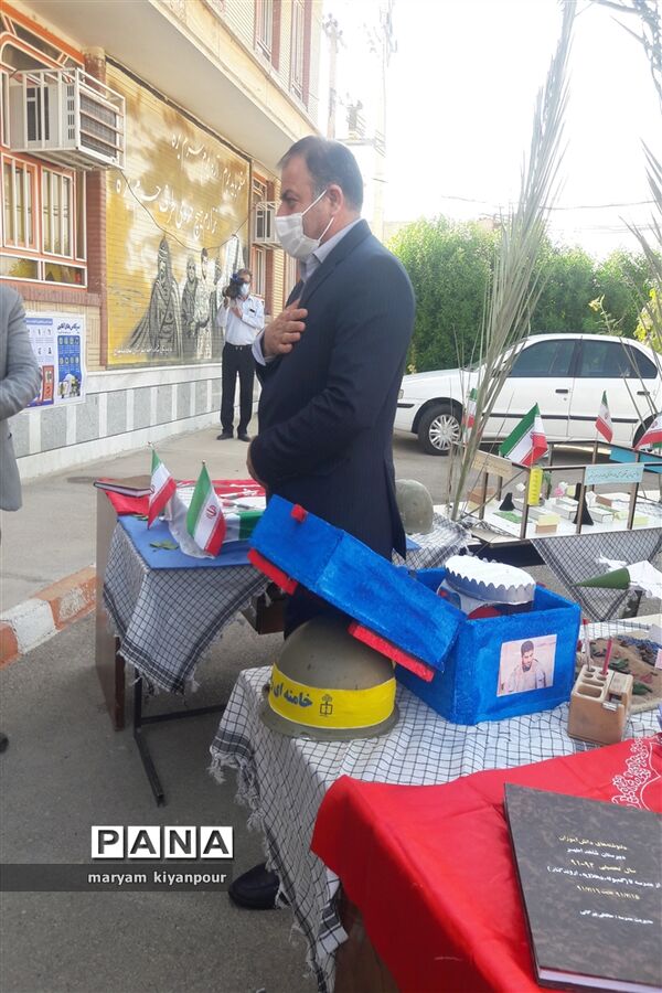 زنگ ایثار و مقاومت در مدارس مسجدسلیمان
