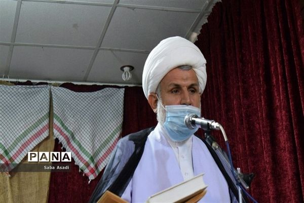 گرامیداشت هفته دفاع مقدس و نواختن زنگ ایثار و شهادت در شهر گله دار