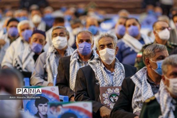 مراسم تجلیل از پیشکسوتان دفاع مقدس در آذربایجان غربی