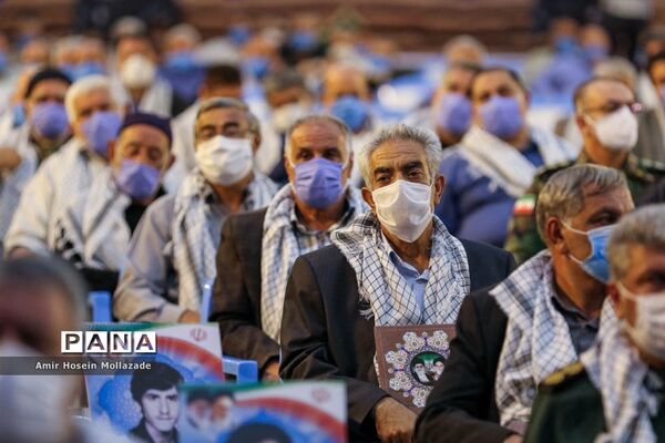مراسم تجلیل از پیشکسوتان دفاع مقدس در آذربایجان غربی