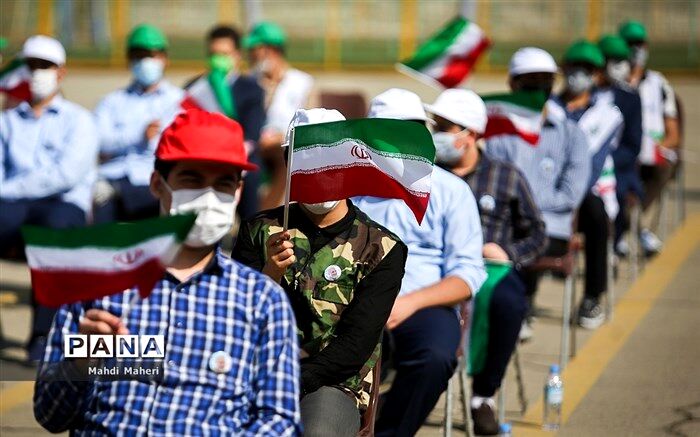 میثاق‌نامه دانش‌آموزی در زنگ مقاومت قرائت شد