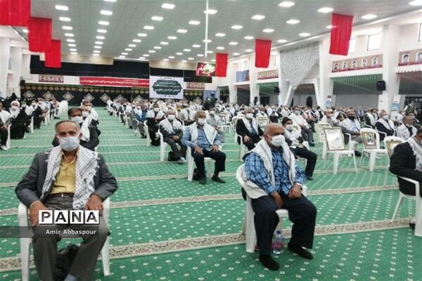 مراسم تجلیل از چهل پیشکسوت دفاع مقدس خراسان جنوبی