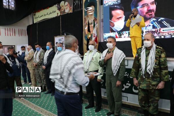 مراسم تجلیل از چهل پیشکسوت دفاع مقدس خراسان جنوبی