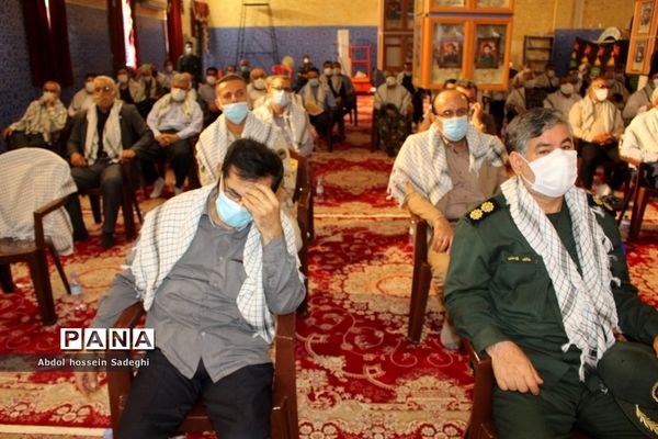 تجلیل از پیشکسوتان دفاع مقدس استان بوشهر
