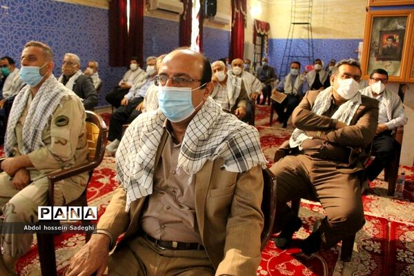 تجلیل از پیشکسوتان دفاع مقدس استان بوشهر