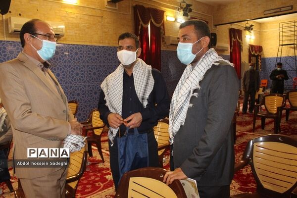 تجلیل از پیشکسوتان دفاع مقدس استان بوشهر