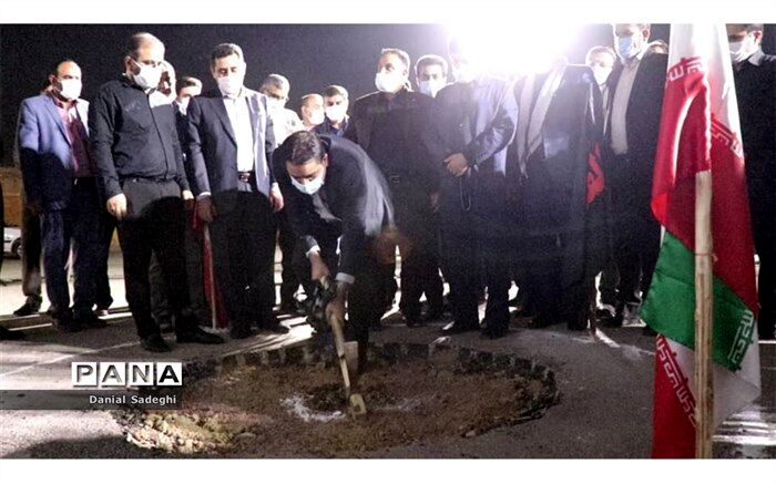 آغاز عملیات اجرایی احداث مدرسه ۹ کلاسه خیری حضرت ولیعصر در اندیمشک