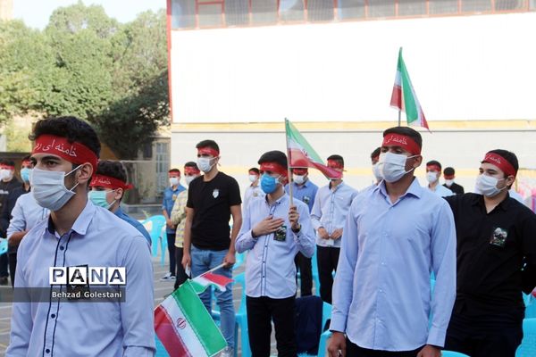 آیین نمادین زنگ  مقاومت ایثار و پیروزی در ارومیه