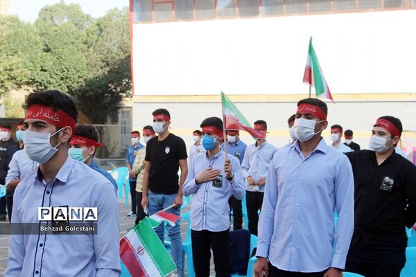 آیین نمادین زنگ  مقاومت ایثار و پیروزی در ارومیه