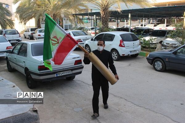 تبلیغات محیطی  سازمان‌ها و اداره های بوشهر به‌مناسبت پاسداشت هفته دفاع مقدس