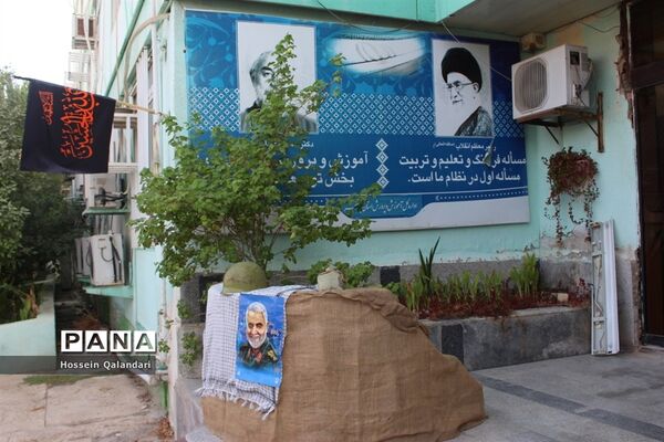 تبلیغات محیطی  سازمان‌ها و اداره های بوشهر به‌مناسبت پاسداشت هفته دفاع مقدس