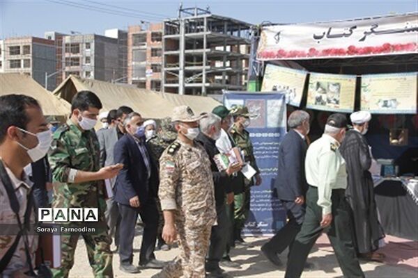 افتتاح نمایشگاه رزمی، فرهنگی (دفاع مقدس ) در فرهنگسرای بجنورد