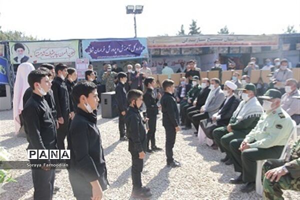 افتتاح نمایشگاه رزمی، فرهنگی (دفاع مقدس ) در فرهنگسرای بجنورد
