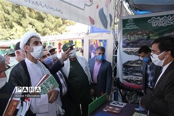 افتتاح نمایشگاه رزمی، فرهنگی (دفاع مقدس ) در فرهنگسرای بجنورد