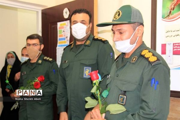 تجلیل مدیریت آموزش و پرورش شهرستان بوشهر از مدافعان سلامت