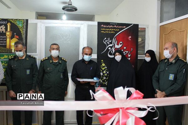 افتتاح مرکز نیکوکاری حوریه در بسیج دانش‌آموزی دشتستان