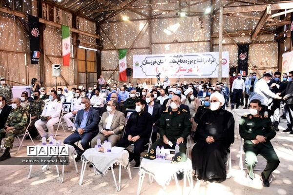 افتتاح باغ موزه دفاع مقدس درآبادان