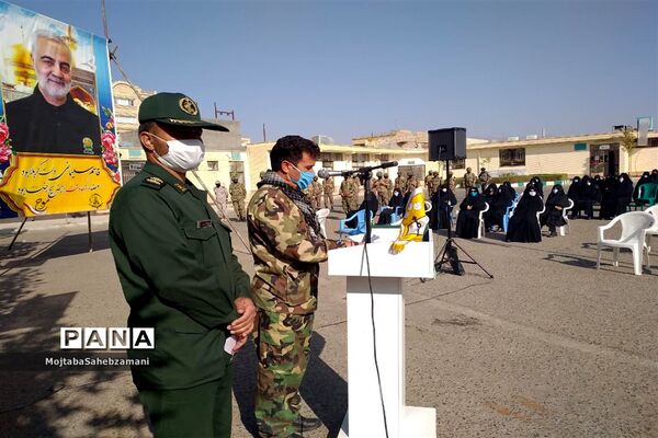 مراسم بزرگداشت هفته دفاع مقدس در آموزش و پرورش کاشمر