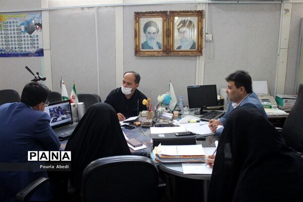 ویدئو کنفرانس نشست تبین برنامه عملیاتی بسته تحولی  سازمان دانش‌آموزی