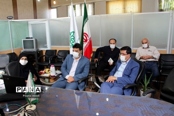 ویدئو کنفرانس نشست تبین برنامه عملیاتی بسته تحولی  سازمان دانش‌آموزی