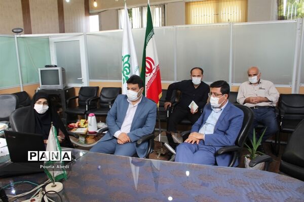 ویدئو کنفرانس نشست تبین برنامه عملیاتی بسته تحولی  سازمان دانش‌آموزی