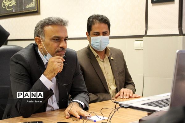 نشست ویدئویی هم اندیشی مدیران ستادی و استانی سازمان های دانش آموزی کشور