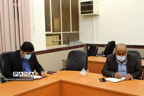 نشست شورای جهادی با حضور معاون پرورشی اداره‌کل آموزش و پرورش خوزستان