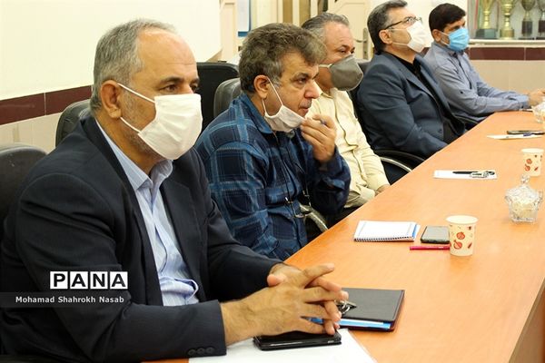 نشست شورای جهادی با حضور معاون پرورشی اداره‌کل آموزش و پرورش خوزستان