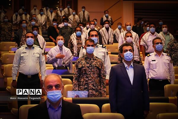 گرامیداشت شکست حصر آبادان درجزیره کیش