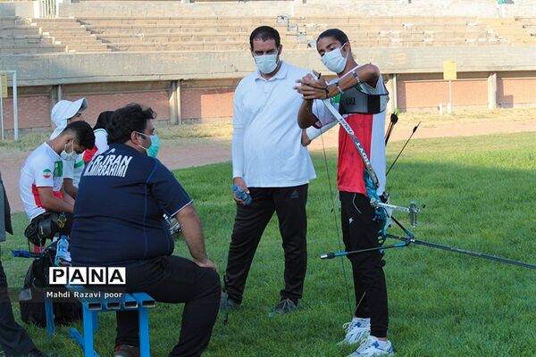 اردوی تیم ملی تیراندازی با کمان در تبریز