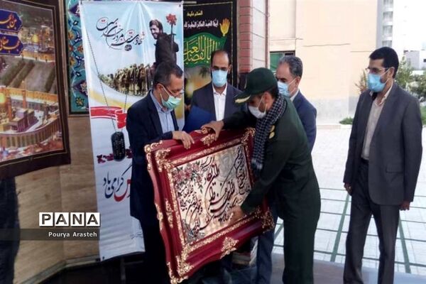 غبارروبی مزار شهدای گمنام