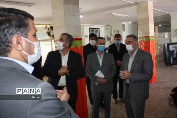 بازدید دبیرکل شورای عالی آموزش و پرورش از مدارس شهر زنجان