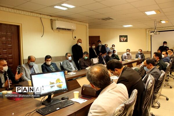 آیین تکریم و معارفه رییس مرکز بهداشت شرق اهواز