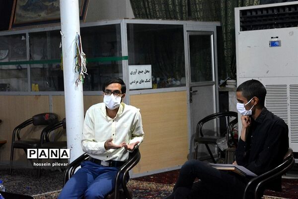 جلسه توجیهی لشکر سایبری فضای مجازی بسیج در مسجد امام حسین علیه السلام