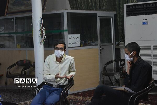 جلسه توجیهی لشکر سایبری فضای مجازی بسیج در مسجد امام حسین علیه السلام