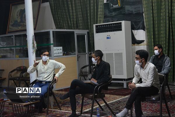 جلسه توجیهی لشکر سایبری فضای مجازی بسیج در مسجد امام حسین علیه السلام