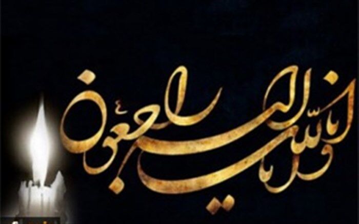 پیام تسلیت خنیفر در پی درگذشت عضو هیات علمی پردیس نسیبه تهران