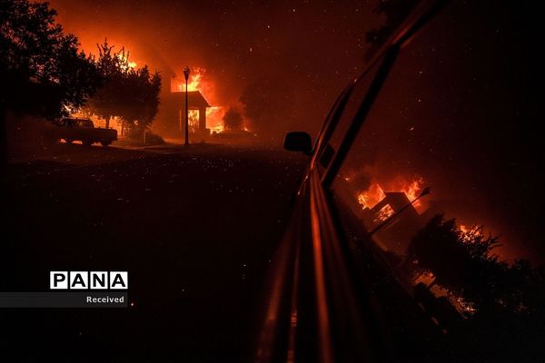 آتش سوزی در کالیفرنیا