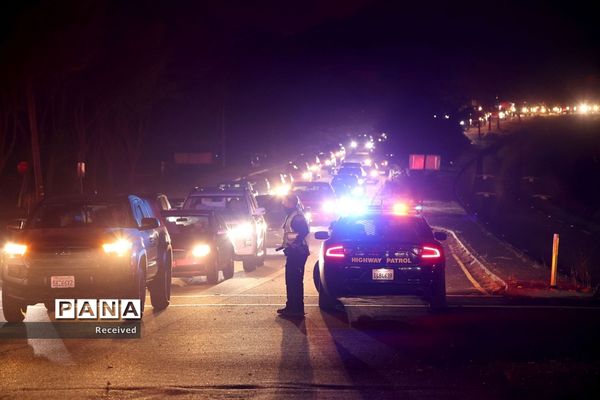 آتش سوزی در کالیفرنیا