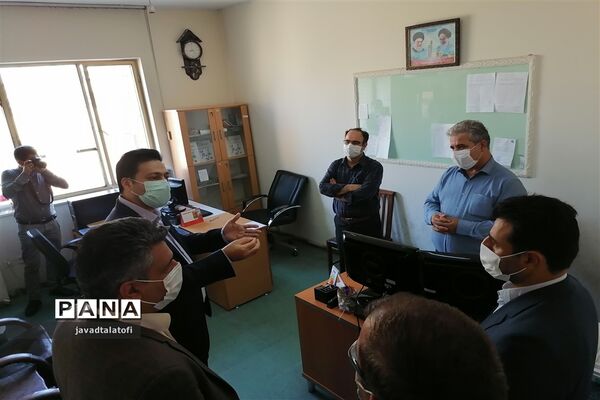 بازدید سرزده فرماندار شهرستان ری ازآموزش و پرورش ناحیه دو شهر ری