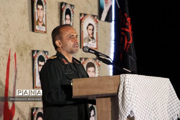 برگزاری یادواره شهدای لامرد