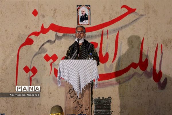 برگزاری یادواره شهدای لامرد