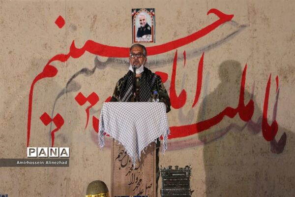 برگزاری یادواره شهدای لامرد