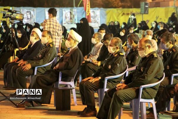 برگزاری یادواره شهدای لامرد